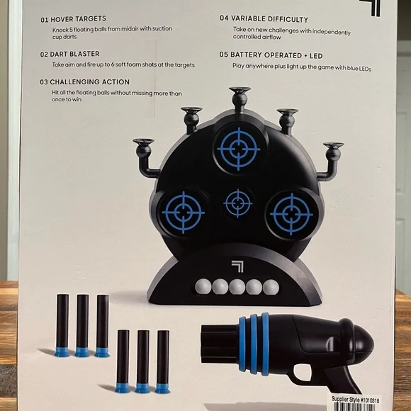 Hover Targets + Dart Blaster #843479123319. Ages 12 + - Picture 3 of 8